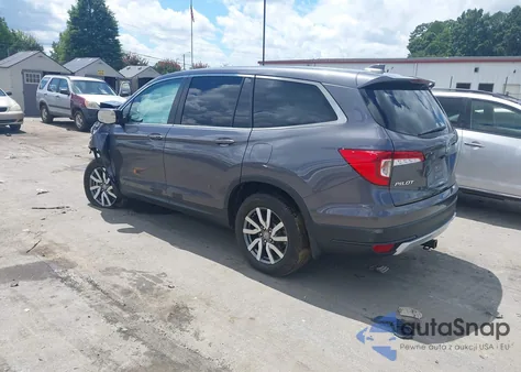 2021 Honda Pilot Awd Ex-L z USA, uszkodzony, nr VIN 5FNYF6H53MB079823